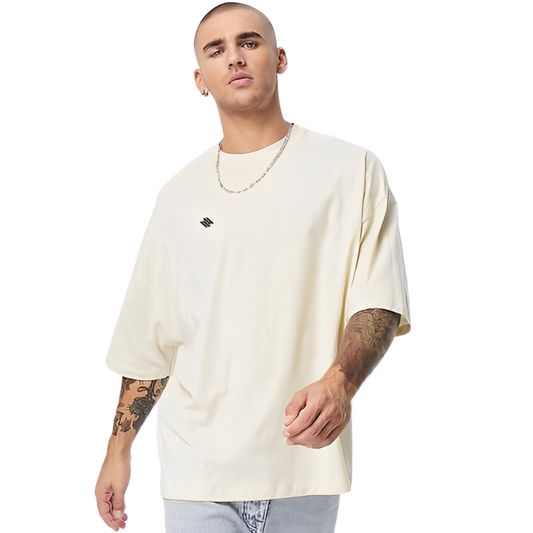 OFF WHITE OVERSIZED Men T-shirt Drop Shoulder